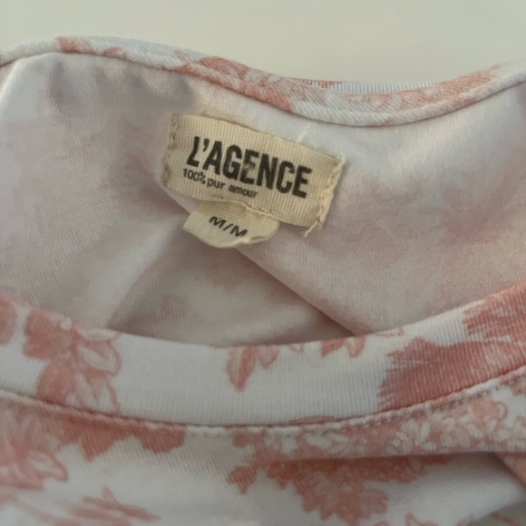 SOLD… On another Platform! L’AGENCE Rose Tan Ressi Top - Picture 3 of 8